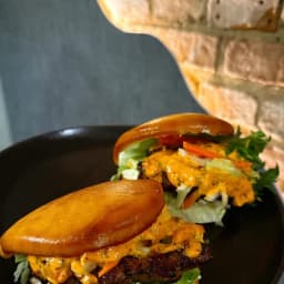 Fried bao bun